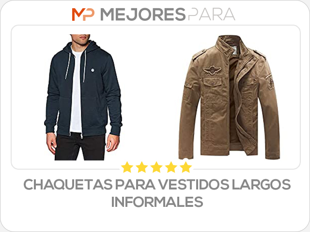 chaquetas para vestidos largos informales