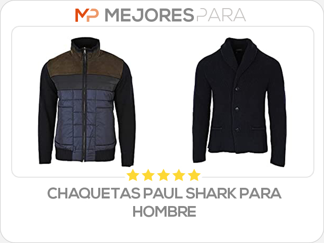 chaquetas paul shark para hombre