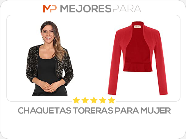 chaquetas toreras para mujer