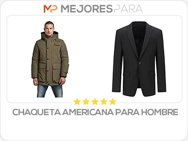 chaqueta americana para hombre