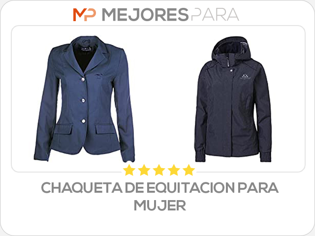 chaqueta de equitacion para mujer