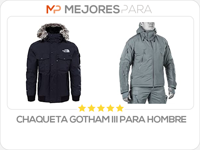 chaqueta gotham iii para hombre