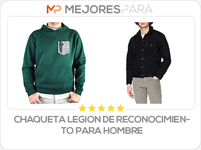 chaqueta legion de reconocimiento para hombre