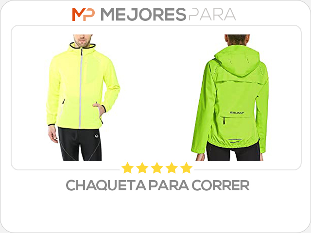 chaqueta para correr