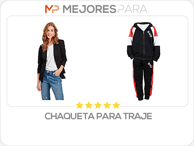 chaqueta para traje