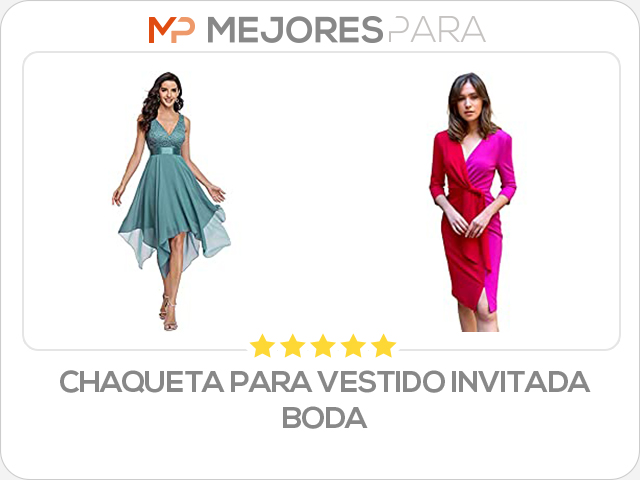 chaqueta para vestido invitada boda