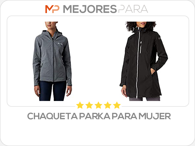 chaqueta parka para mujer