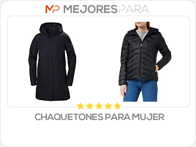 chaquetones para mujer