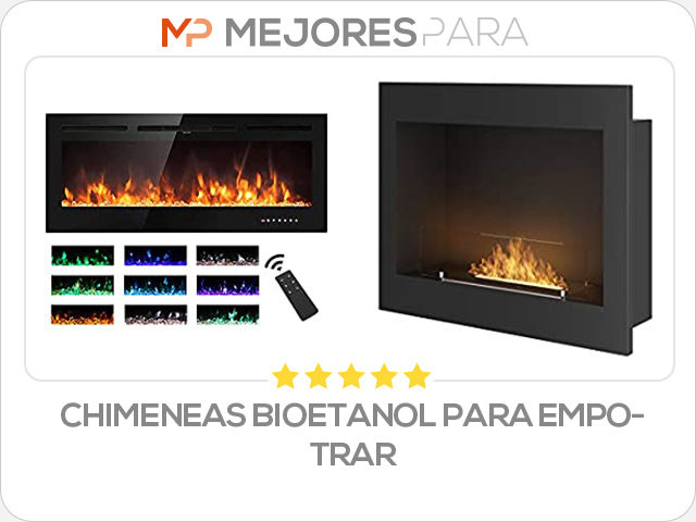 chimeneas bioetanol para empotrar