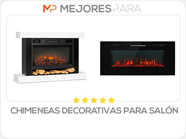 chimeneas decorativas para salón