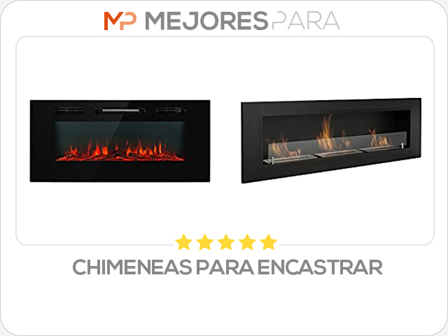 chimeneas para encastrar