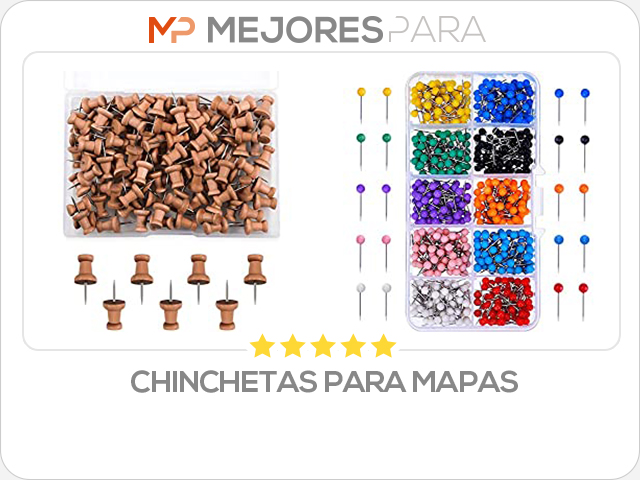 chinchetas para mapas