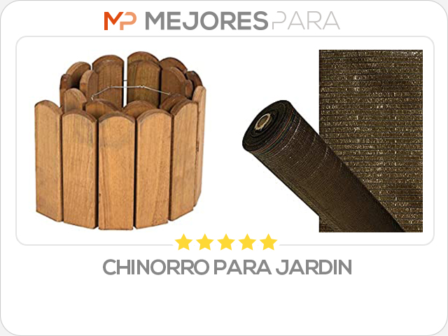 chinorro para jardin