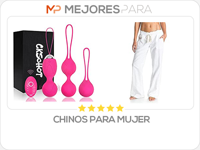 chinos para mujer