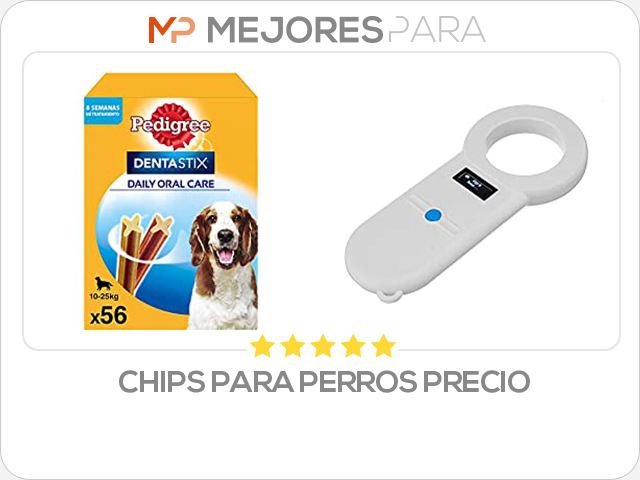 chips para perros precio