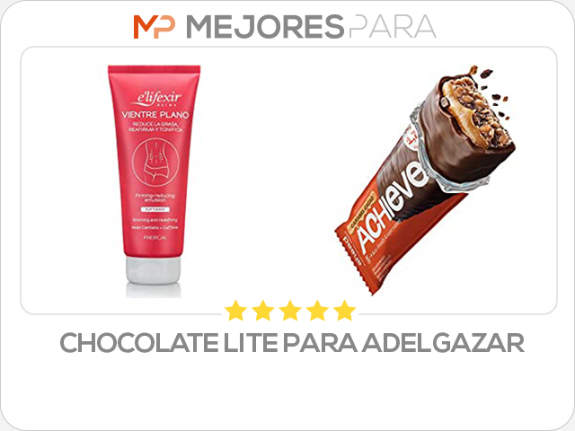 chocolate lite para adelgazar