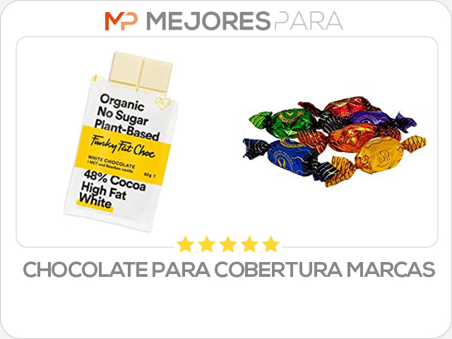 chocolate para cobertura marcas