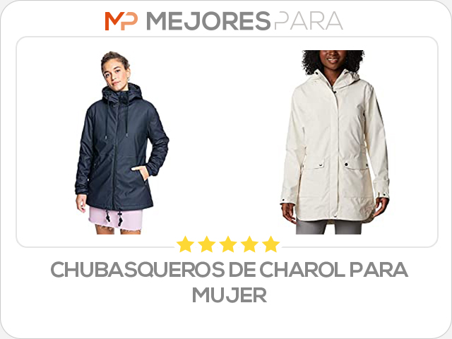 chubasqueros de charol para mujer