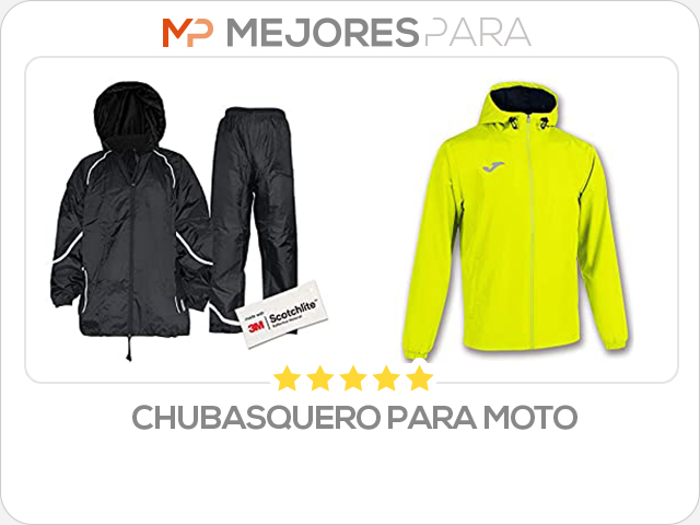 chubasquero para moto