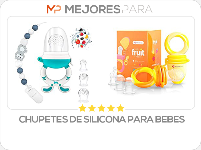 chupetes de silicona para bebes