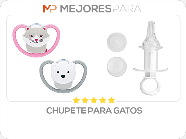 chupete para gatos