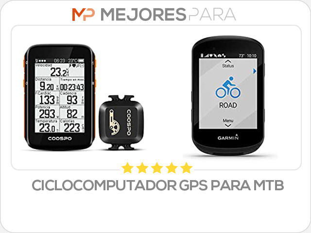 ciclocomputador gps para mtb