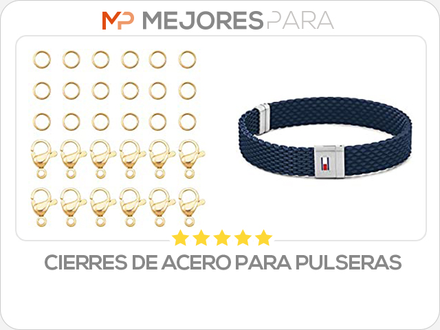 cierres de acero para pulseras