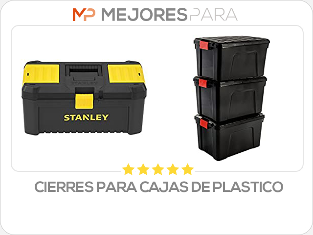 cierres para cajas de plastico