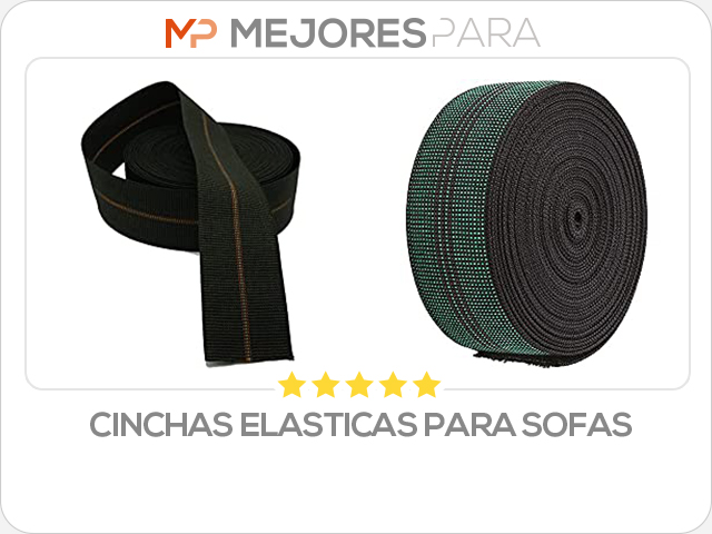 cinchas elasticas para sofas