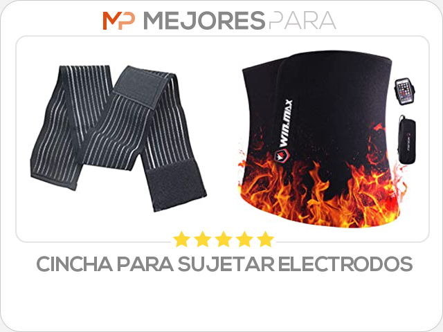 cincha para sujetar electrodos