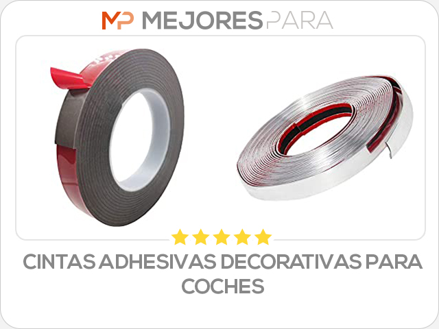 cintas adhesivas decorativas para coches