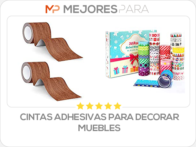 cintas adhesivas para decorar muebles