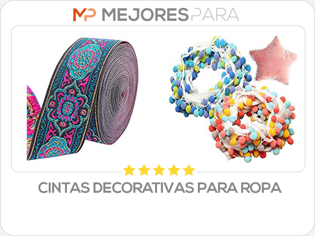 cintas decorativas para ropa