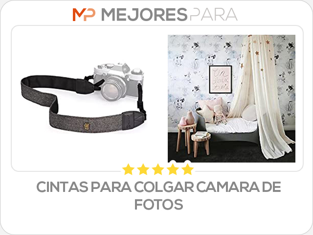 cintas para colgar camara de fotos