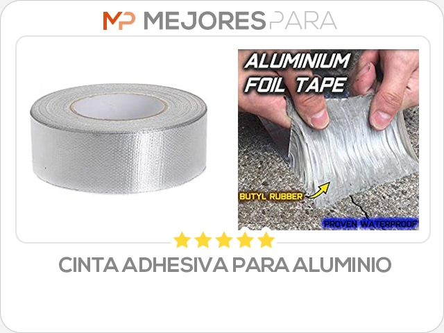 cinta adhesiva para aluminio