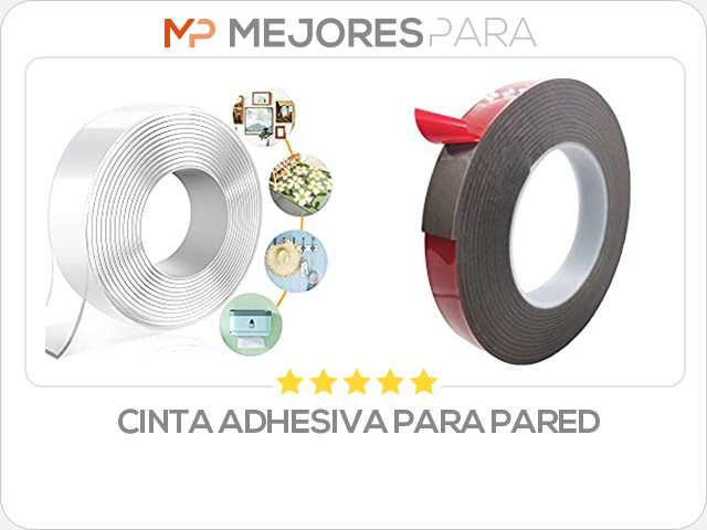 cinta adhesiva para pared