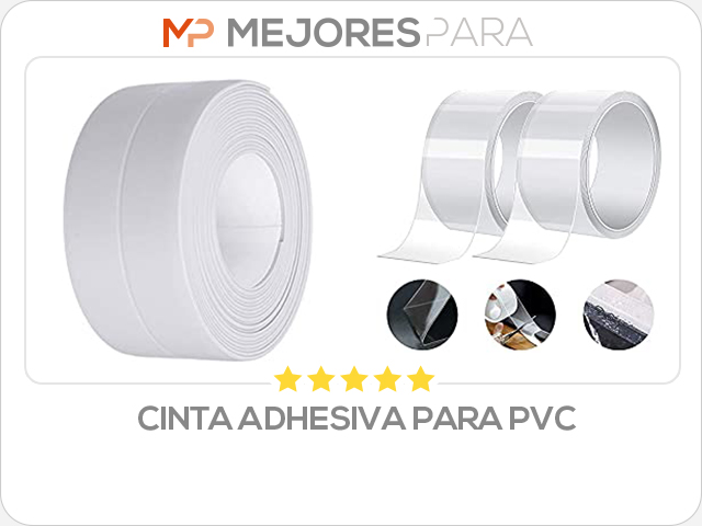 cinta adhesiva para pvc