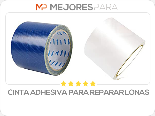 cinta adhesiva para reparar lonas