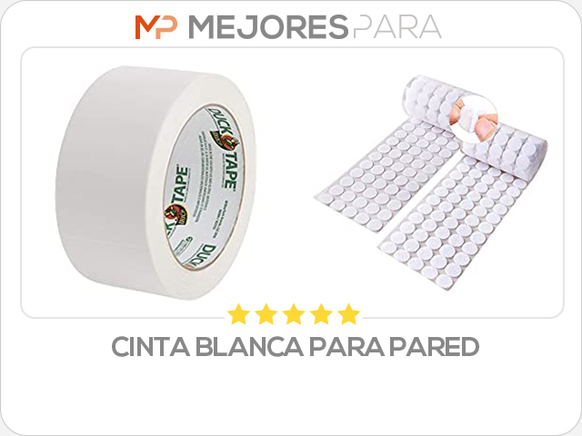 cinta blanca para pared