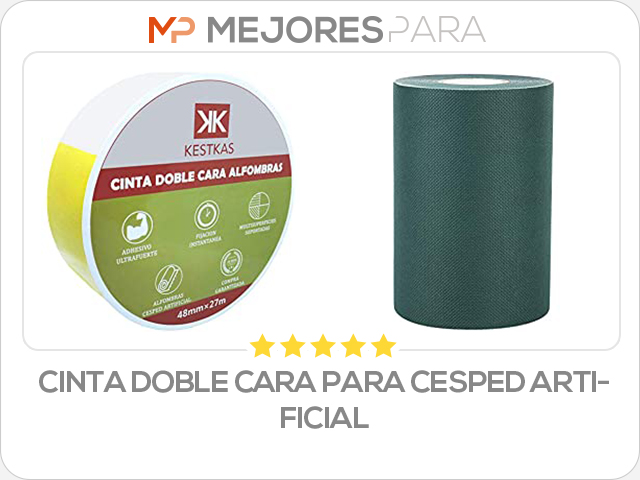 cinta doble cara para cesped artificial