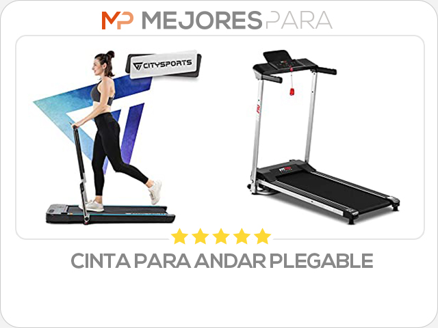 cinta para andar plegable