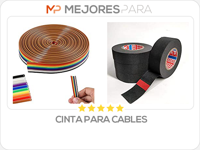 cinta para cables