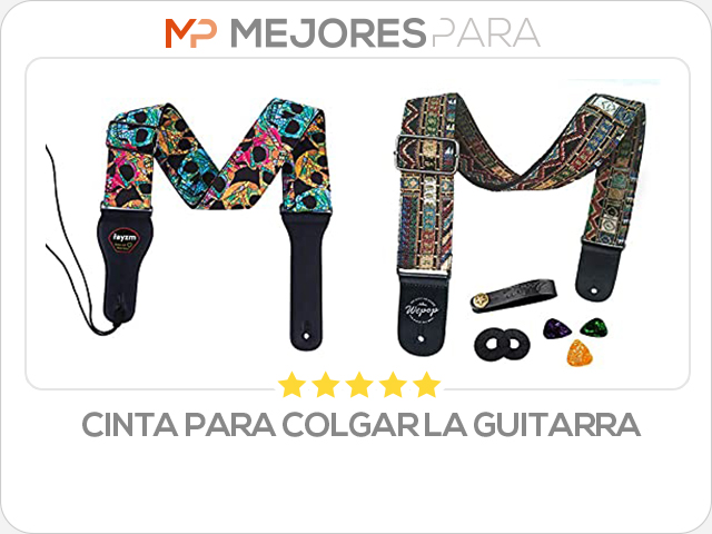 cinta para colgar la guitarra