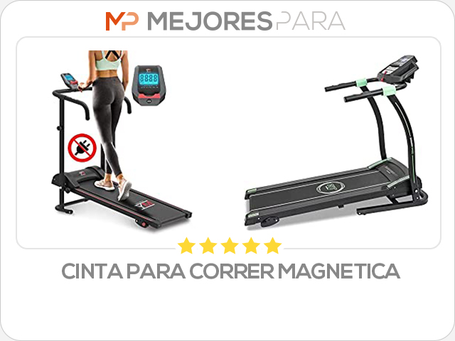 cinta para correr magnetica