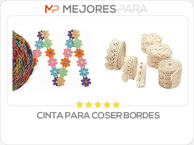 cinta para coser bordes