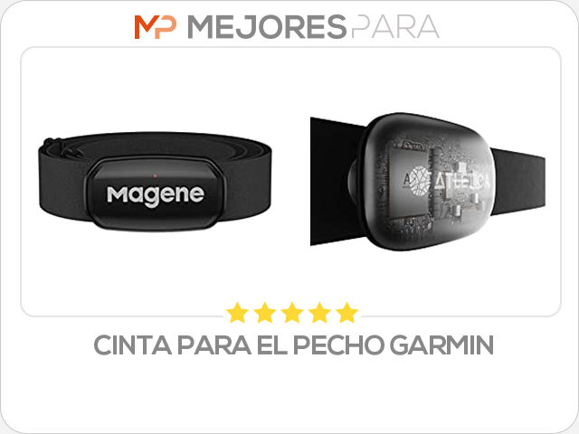 cinta para el pecho garmin