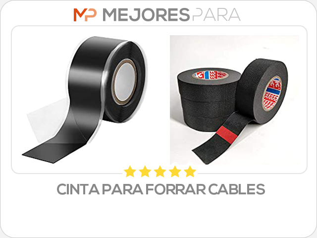 cinta para forrar cables