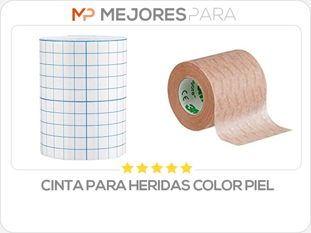 cinta para heridas color piel