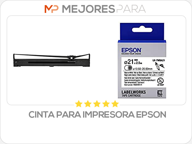 cinta para impresora epson