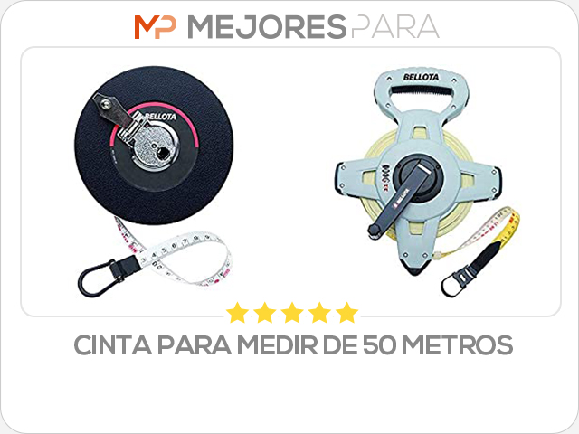 cinta para medir de 50 metros